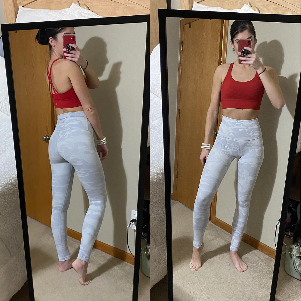 What To Wear With White Camo Leggings?